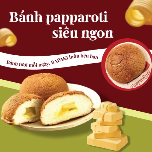Bánh paparoti nhà Bapaki - niềm đam mê bất tận